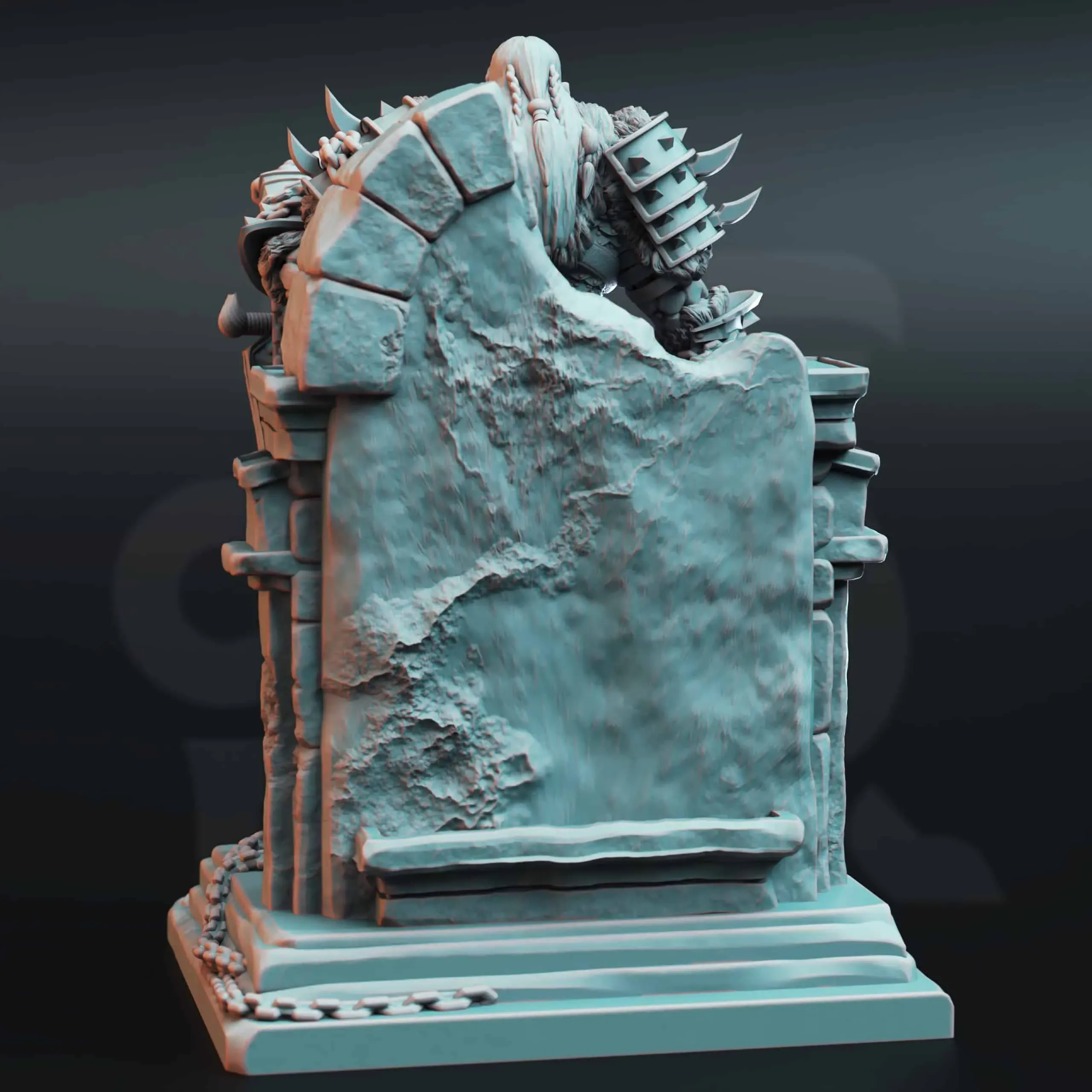 Vurimandi - The Entombed Giant King - Back