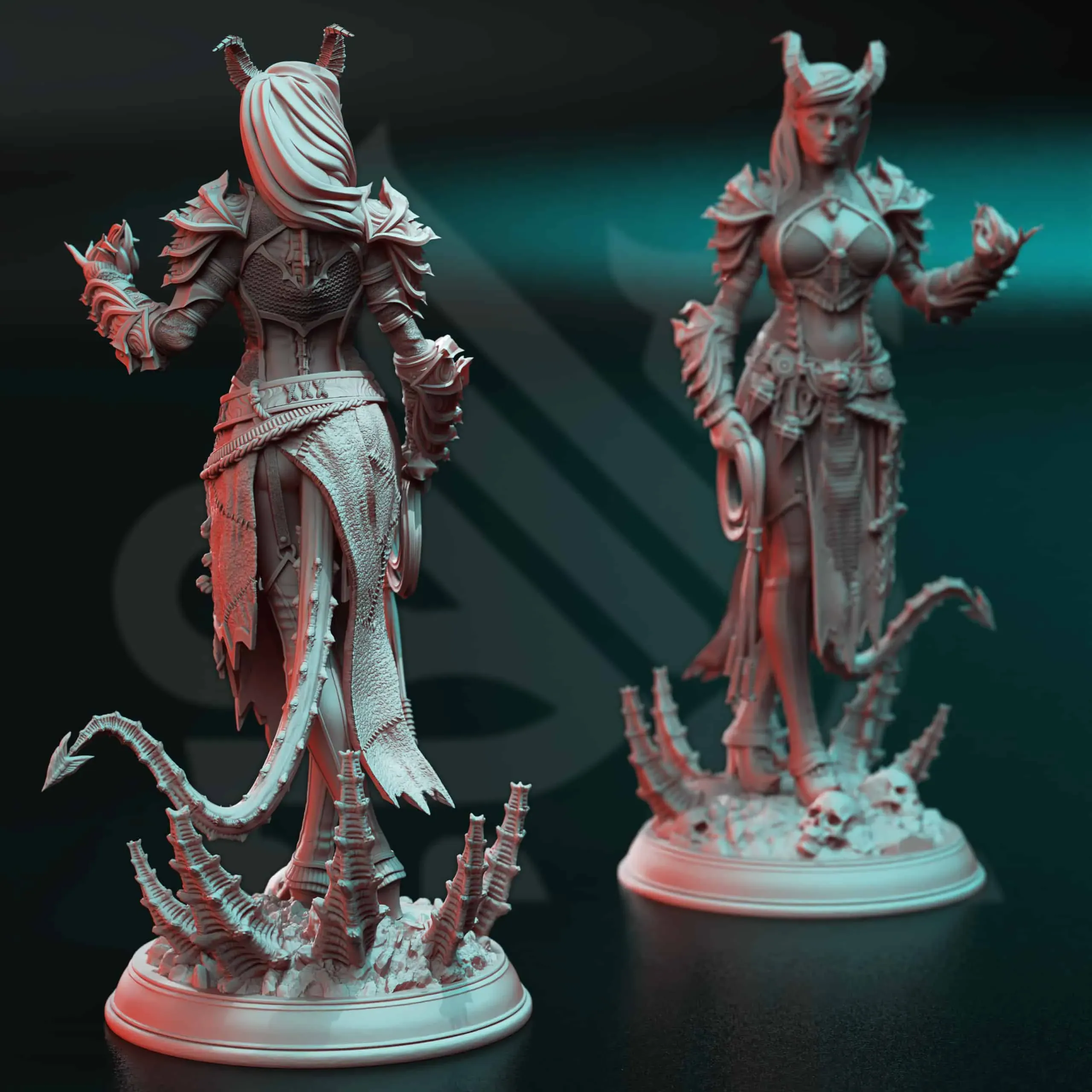 Skardi of the Third - Warlock of Decay - Back