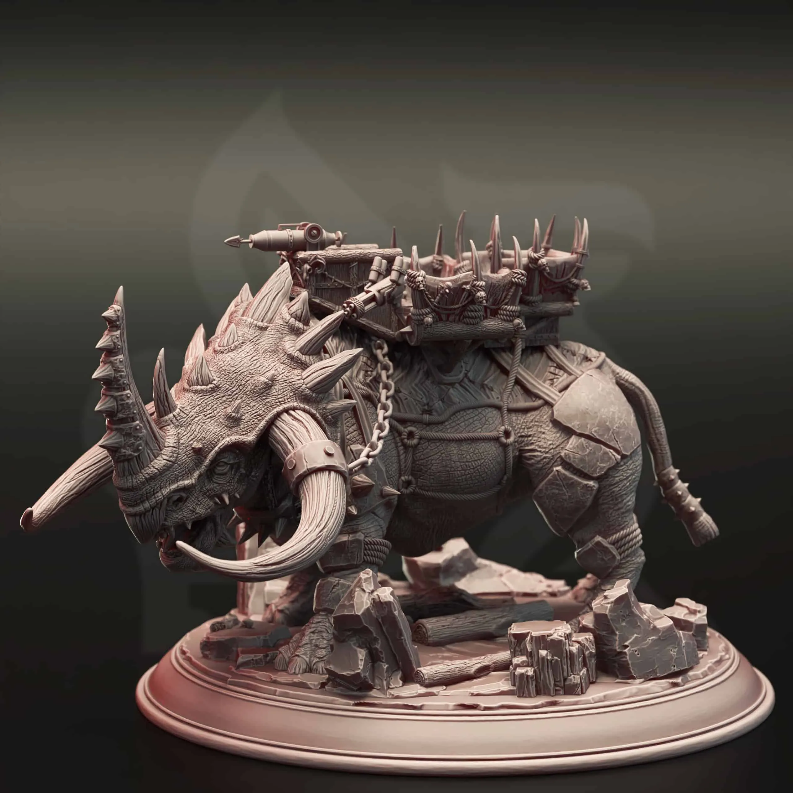 Goragora - Great Orcish War Beast - Front
