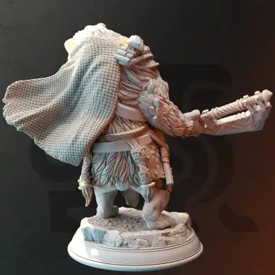 Orik Bjornstain Bear - Back