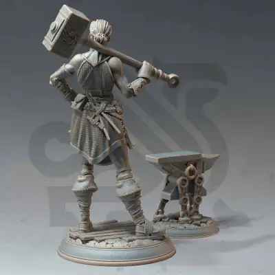 Em Oddflame - Aspiring Artificer - Back