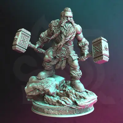 Dwarf Barbarian - Rend Mathias