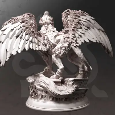 Tizariel - The Sphinx - Back