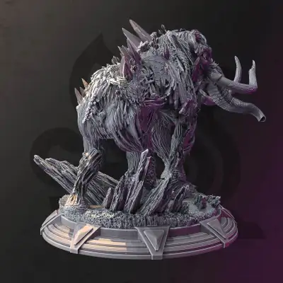 Tjornir - Reanimated Mammoth - Back