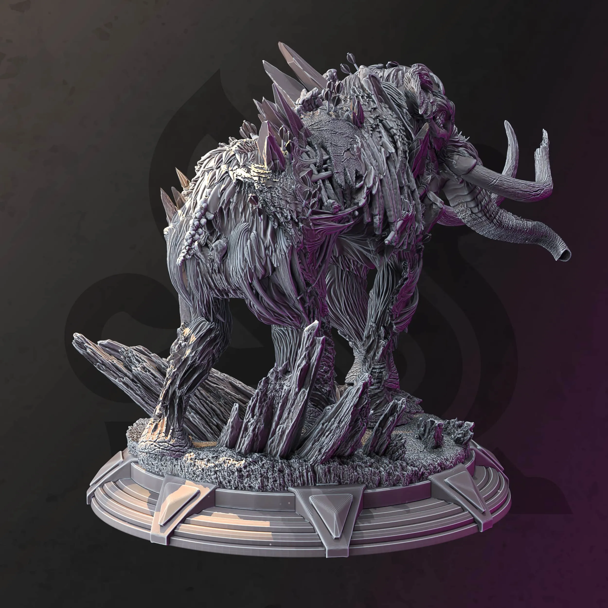 Tjornir - Reanimated Mammoth - Back