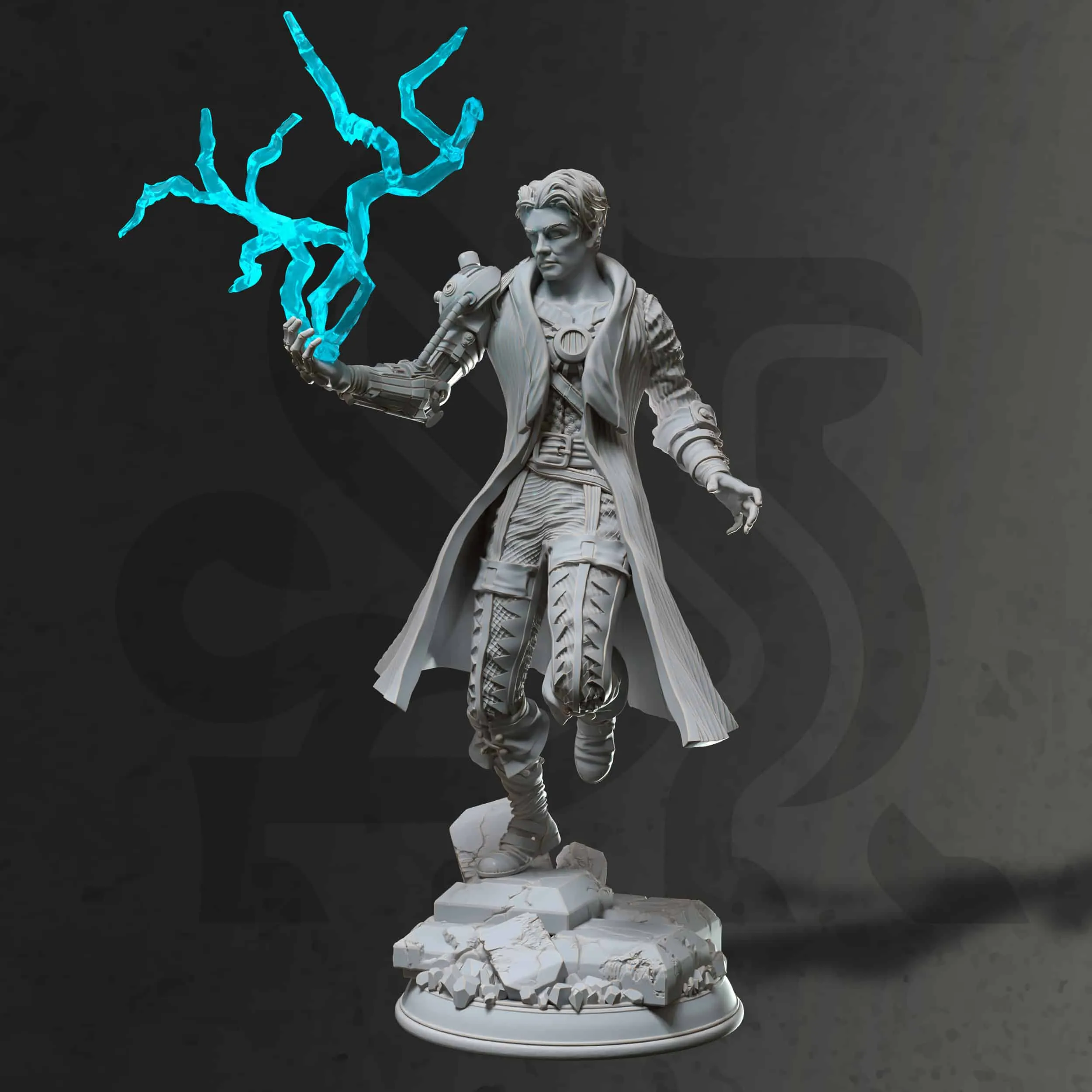 Mettarion - Clockwork Wizard - Front