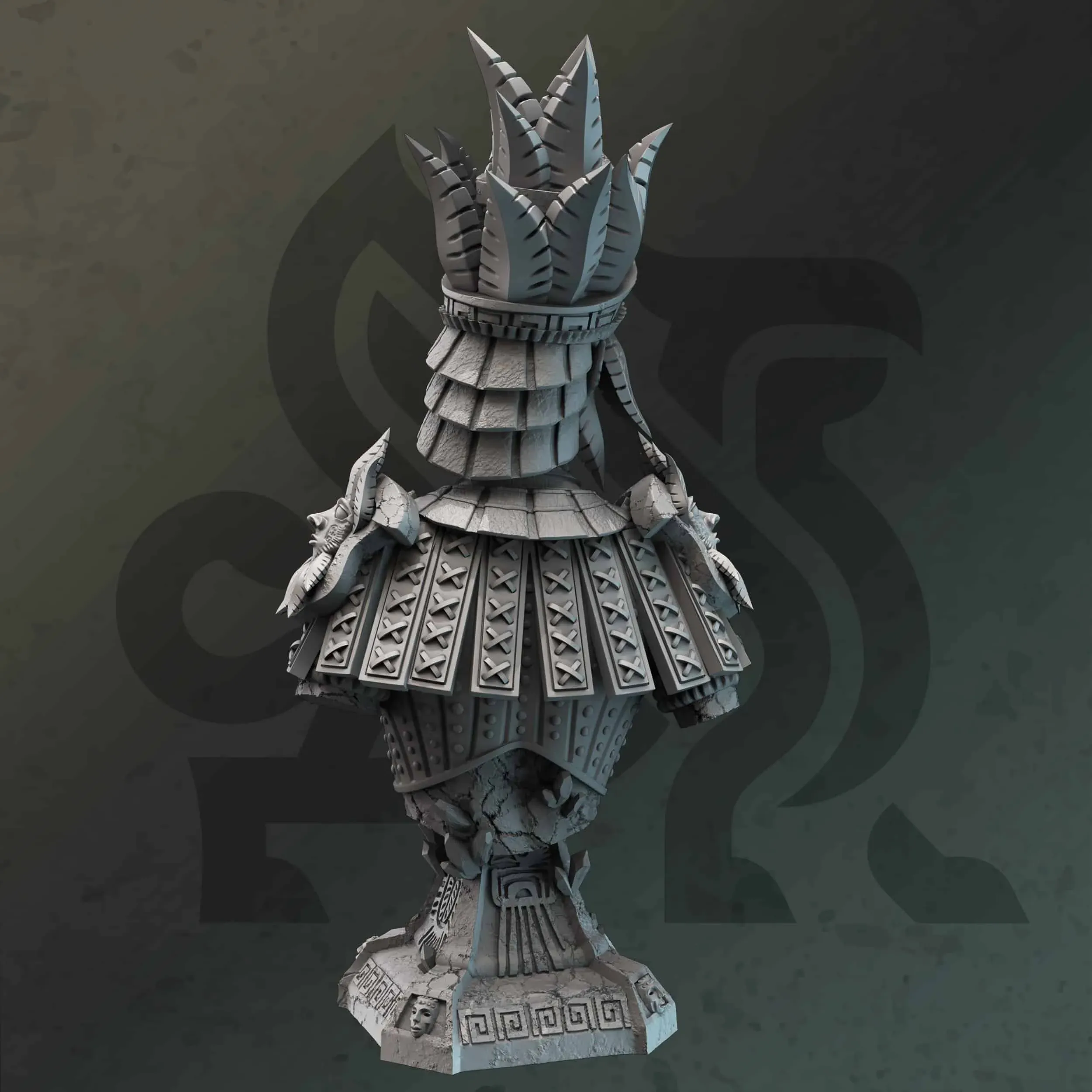 BUST Ruby Silt - Earthern Geomancer - Back