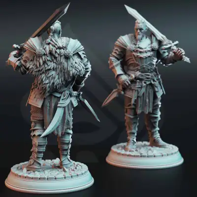 Akranak - Colossal Cleric of War - Back