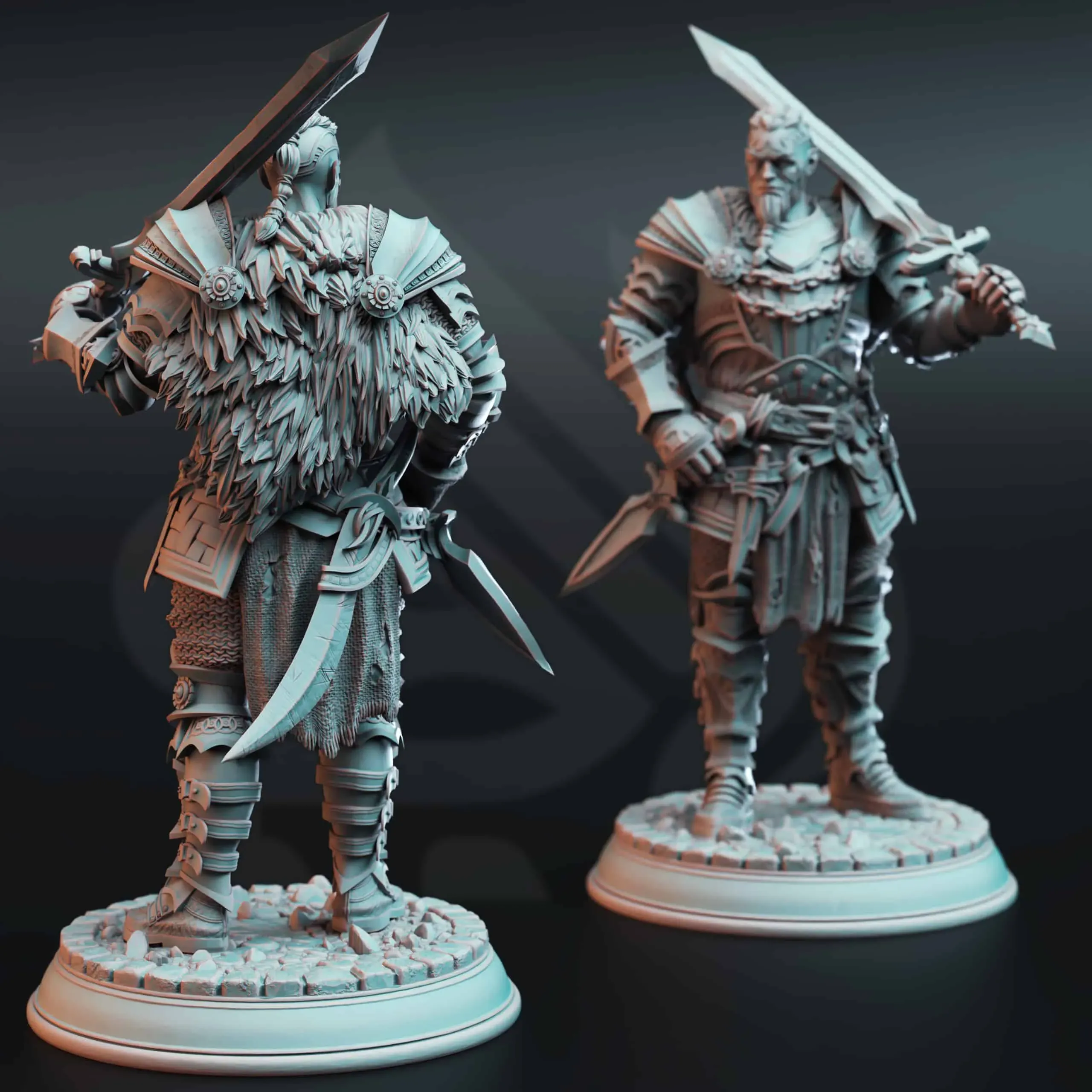 Akranak - Colossal Cleric of War - Back