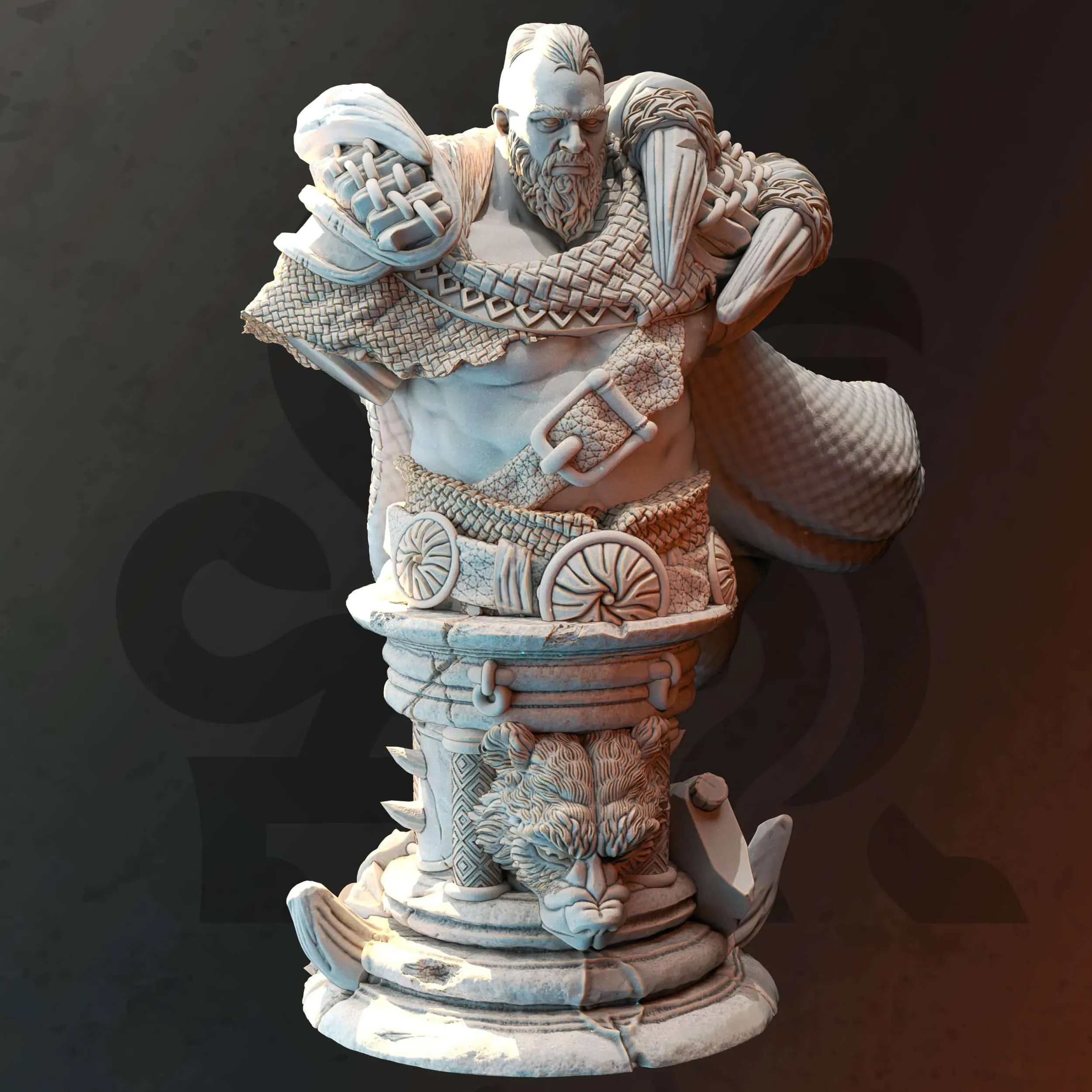 Orik Bjornstain - Bust - Front