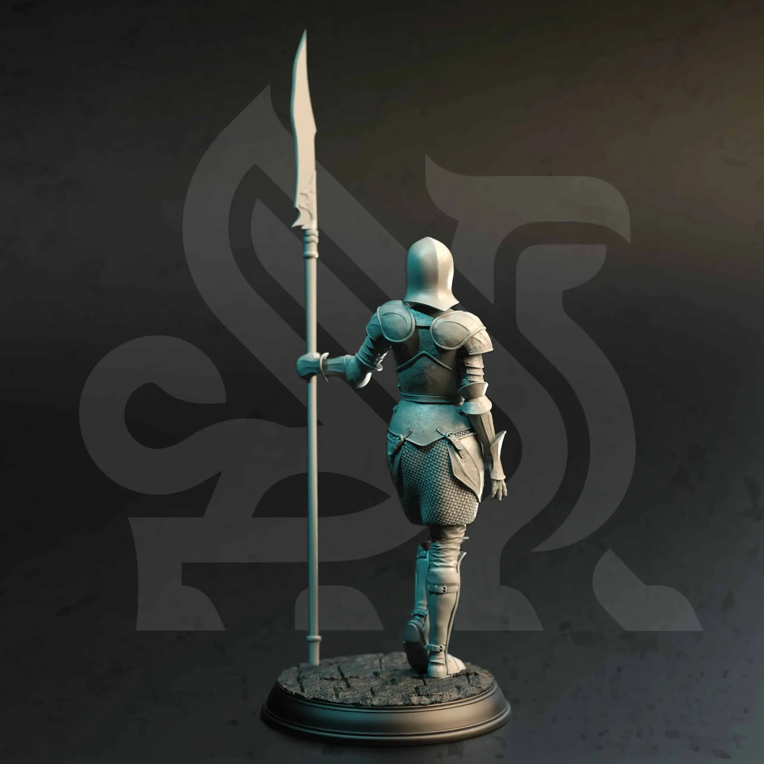 Golden Griffin Footsoldier F - Back