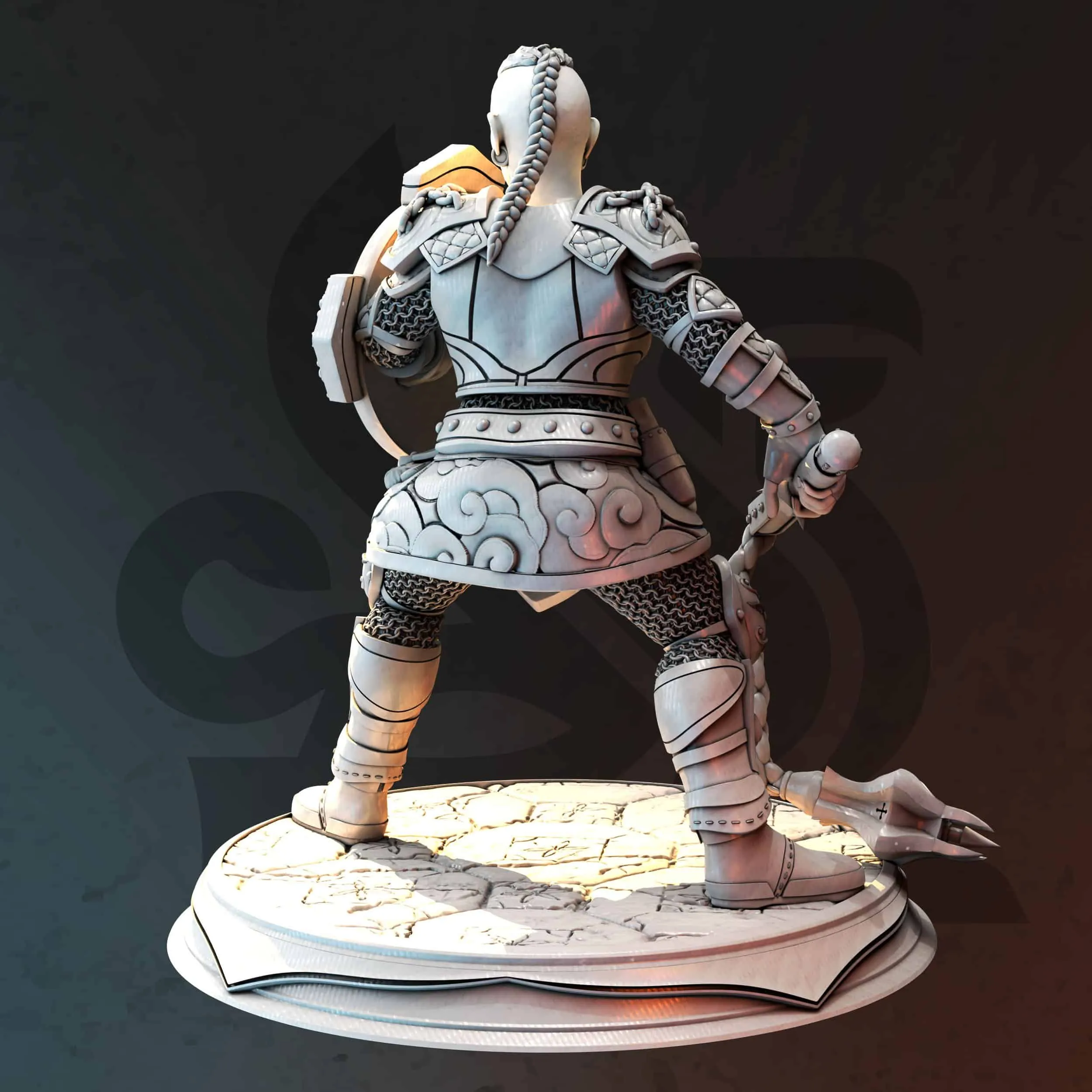 Tergrid Everen - The Crusher - Back