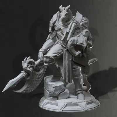 Tharvian - Dragon Knight - Front
