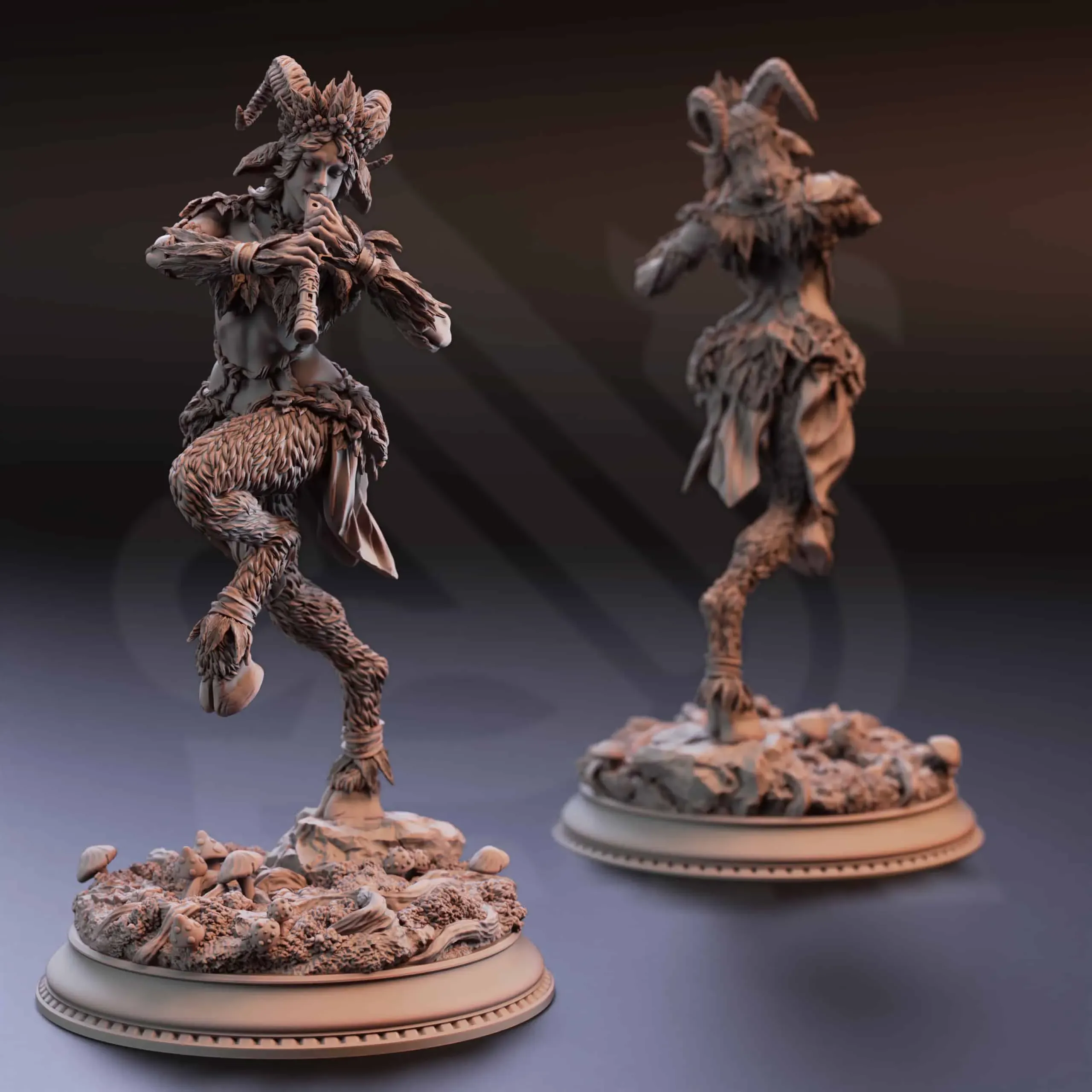 Sylvia of the Fringe - Faun Enchantress