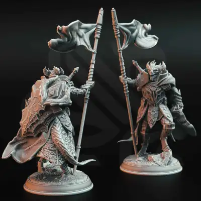 Horakthar - Dragon Commander - Pose 3 - Back