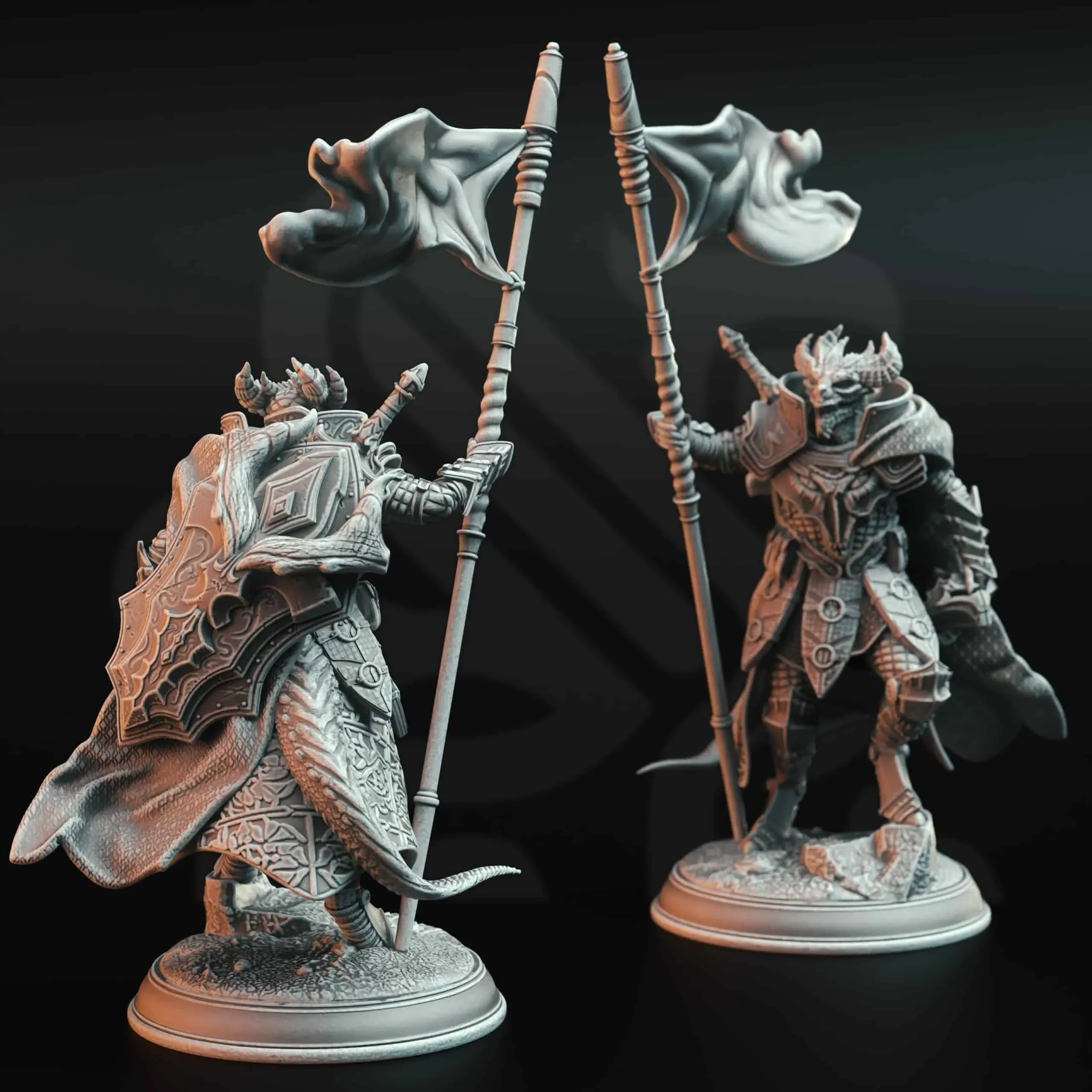 Horakthar - Dragon Commander - Pose 3 - Back