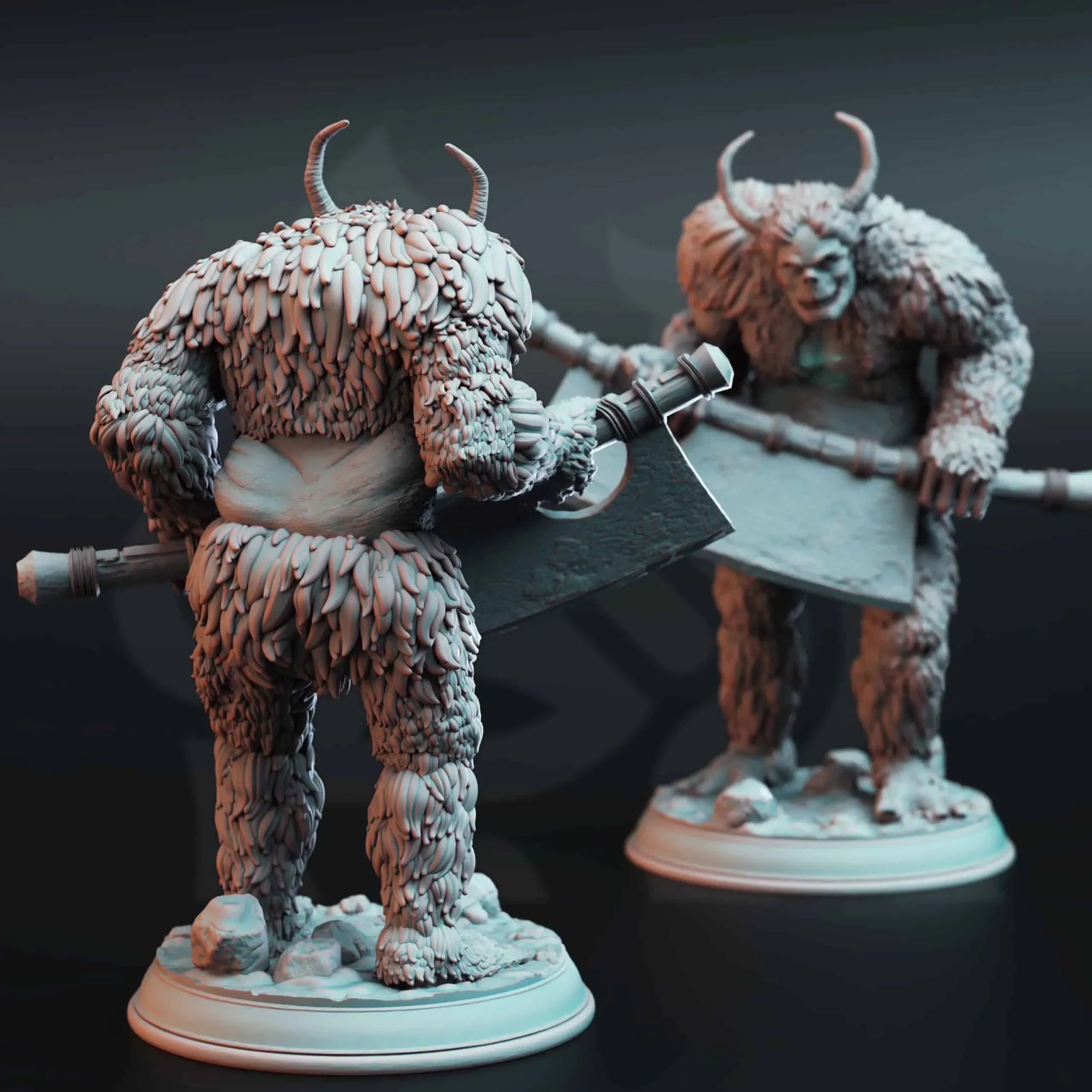 Tulva Drolls - Snow Trolls of the Deep 3 - Back