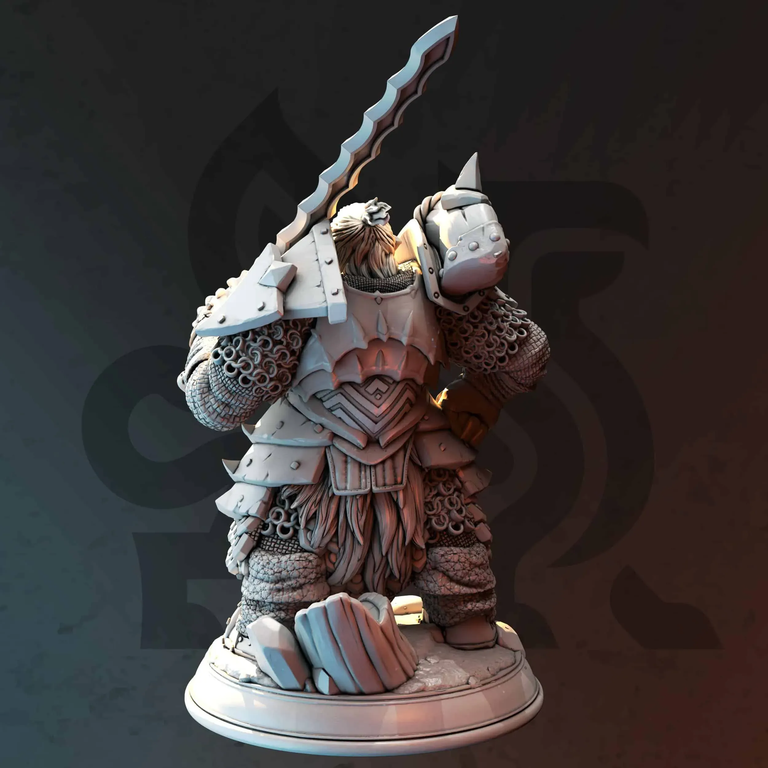Gundrin Borgsten - The Holy Hunter - Back