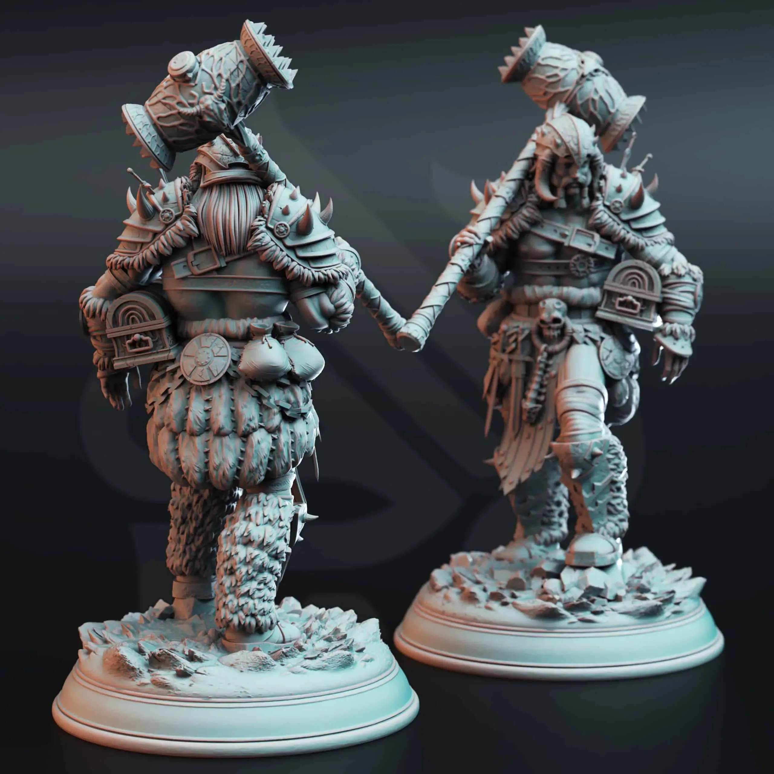 The Ugadrin - Snow Giants 1 - Back