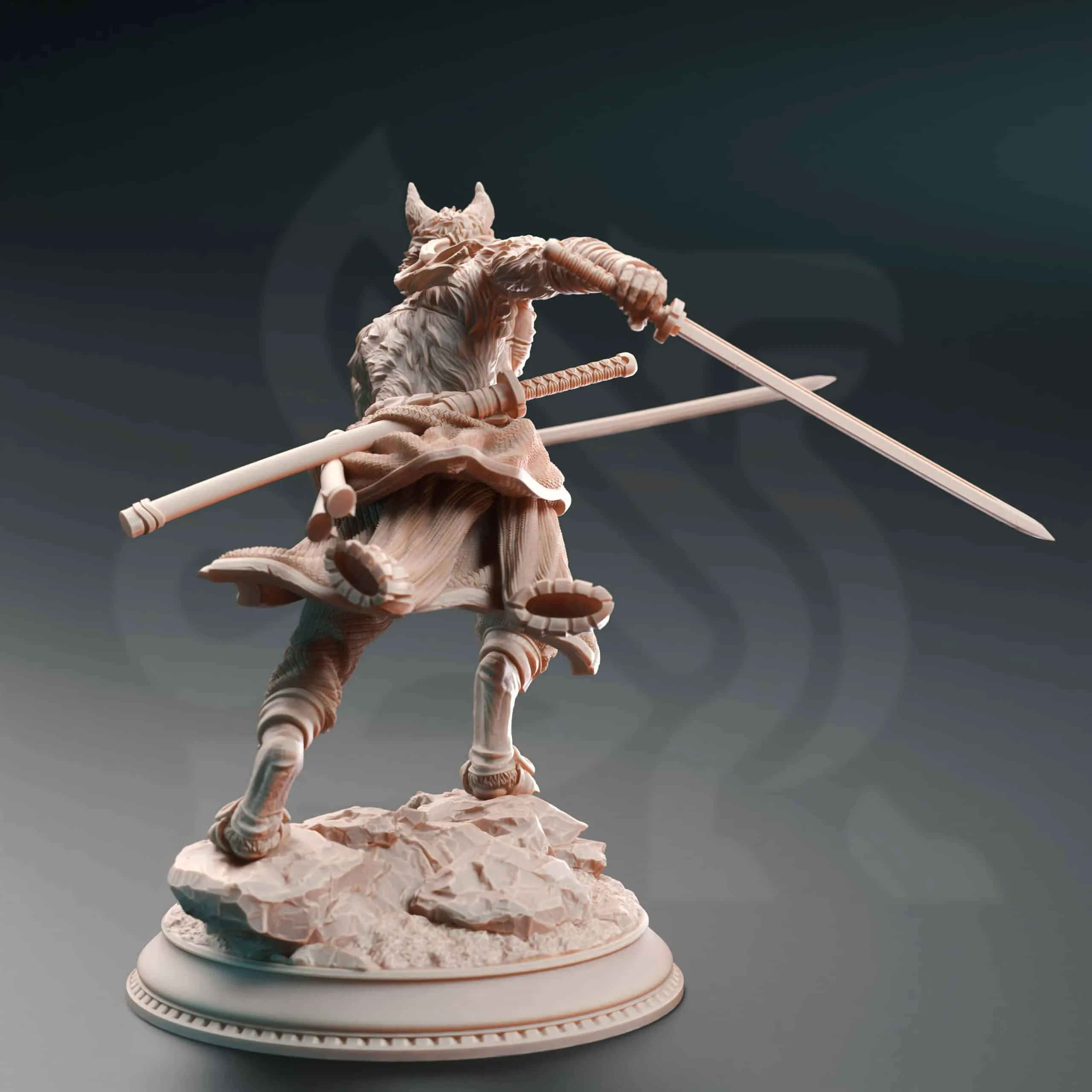 Susaneko - Swordmaster of the South - Back