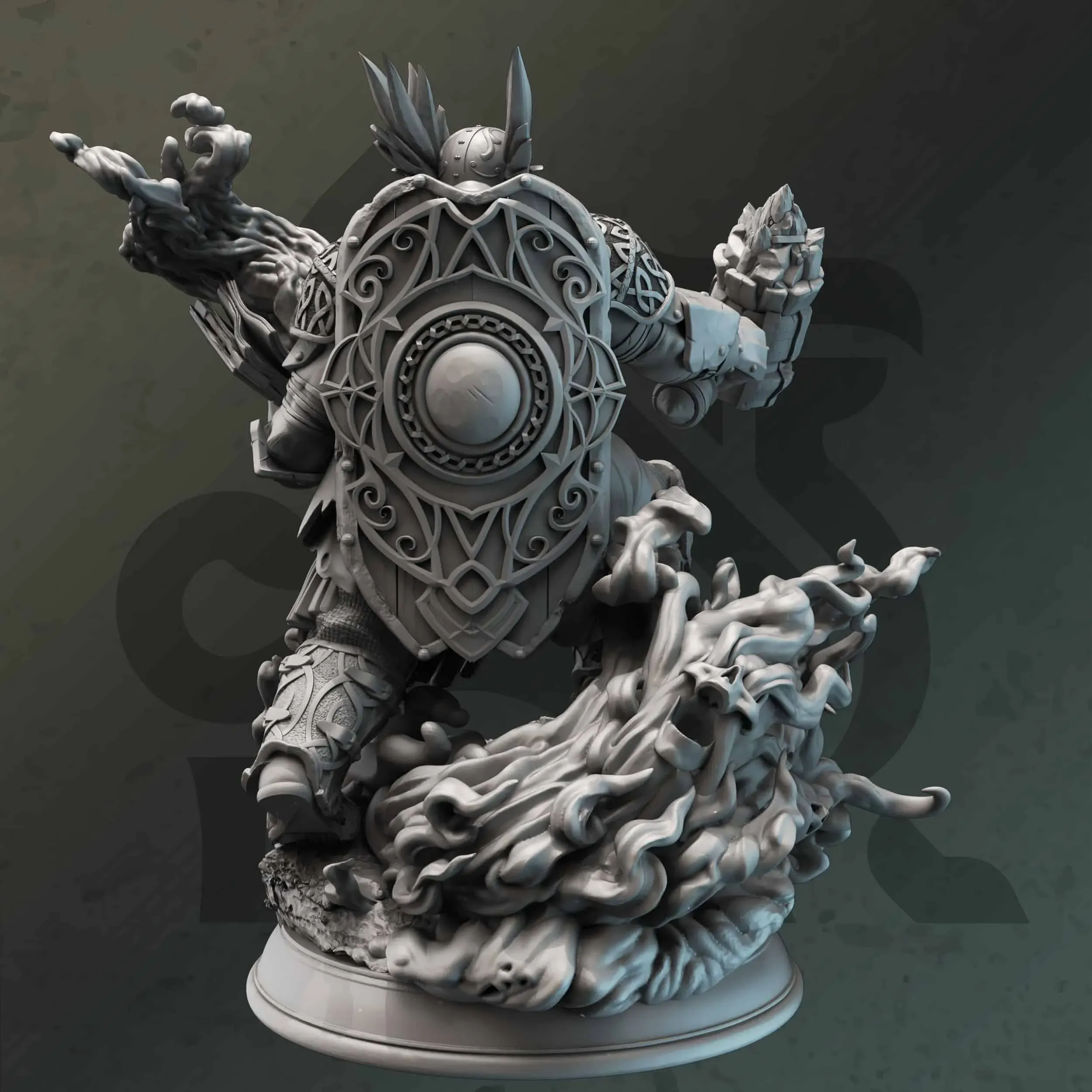 Gorozai - Warden of the Sacred Fire - Back