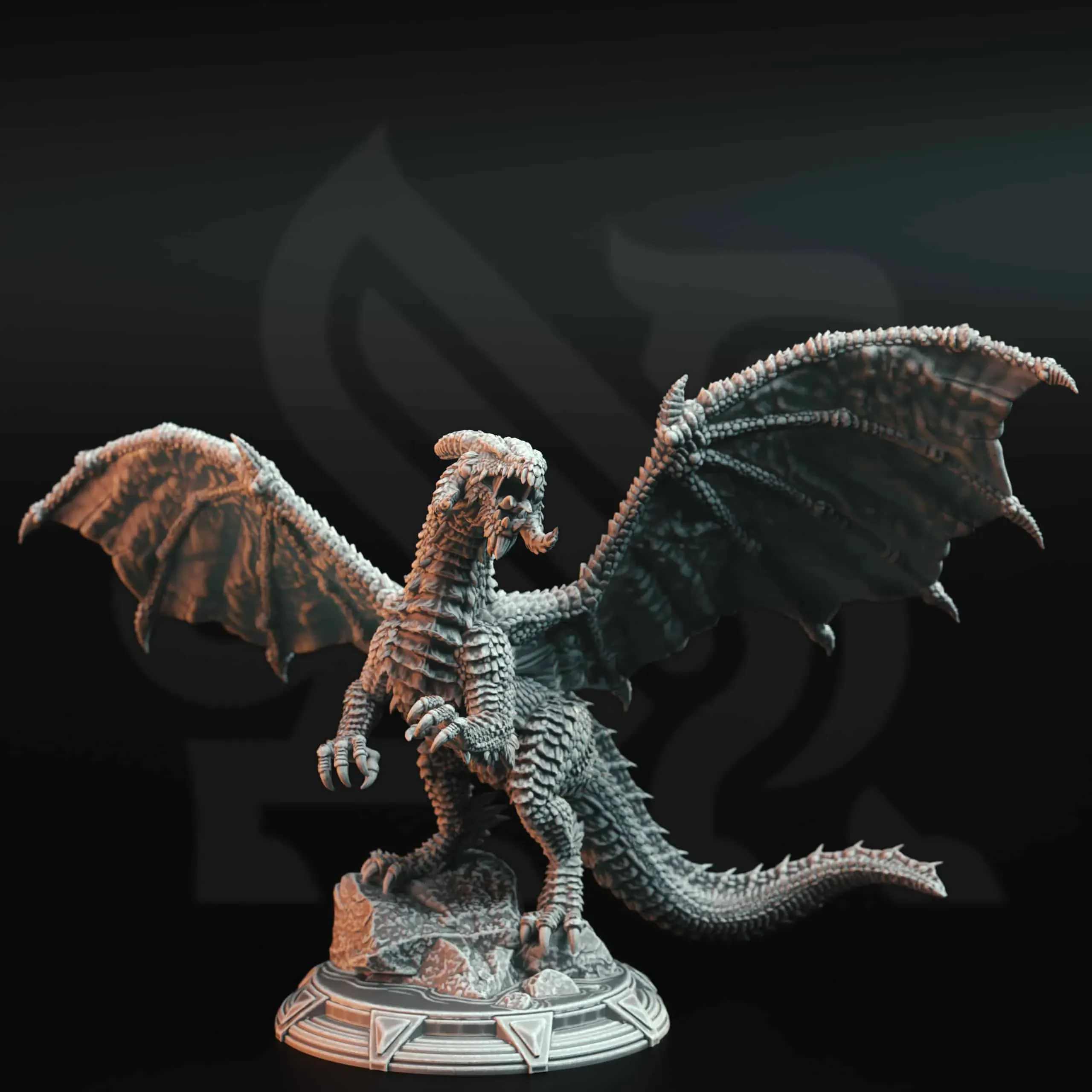 Rokarthion “The Red Tyrant” - Ancient Red Dragon