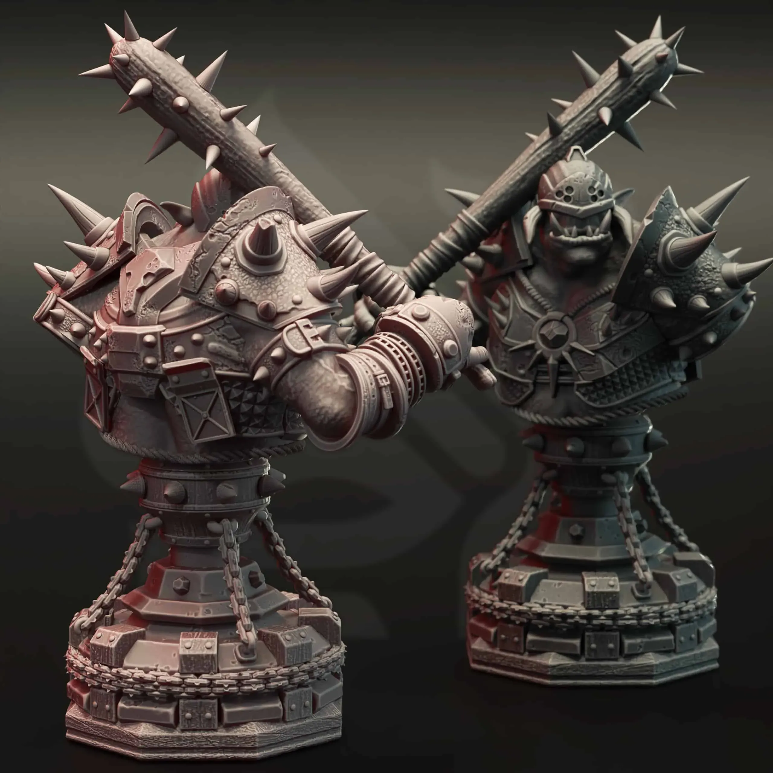 Bruz the Basher - Second In Charge (Bust) Back