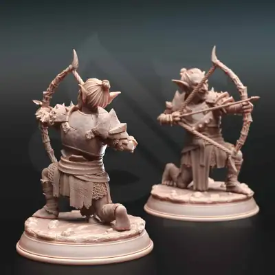Urkadu Goblin Tribe - Bow - Back