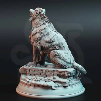Sabka - Giant Sabertooth Tiger - Back
